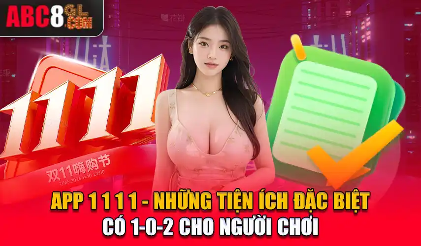 App 1 1 1 1 - Những Tiện Ích Đặc Biệt Có 1-0-2